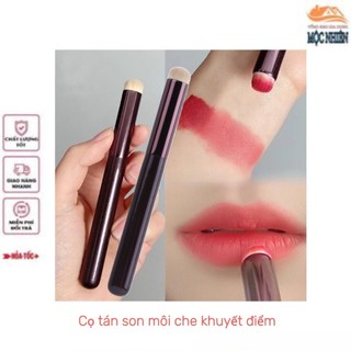 Combo 3 Cọ tán son môi che khuyết điểm đầu tròn lông cọ siêu mịn đứng dáng - nhỏ gọn, tiện dụng