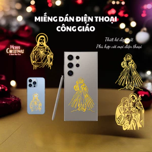 Sticker Công Giáo dán điện thoại. Miếng dán điện thoại Công Giáo bền đẹp và ý nghĩa