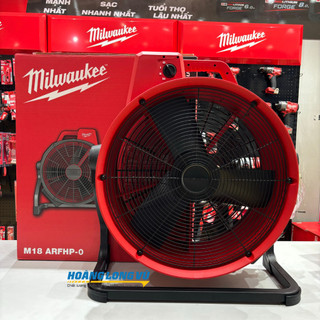 Quạt pin công nghiệp Milwaukee M18 ARFHP 18V, quạt gió công suất cao, nhỏ gọn, dùng pin M18