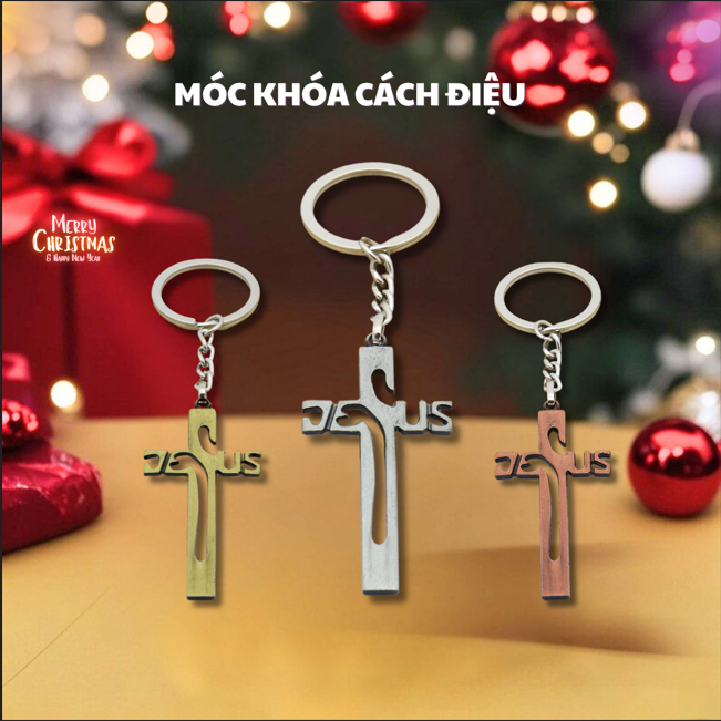 Móc Khóa Công Giáo, Móc Chìa Khóa, Móc Khóa mini, Móc Khóa Thập Giá Chúa Giêsu