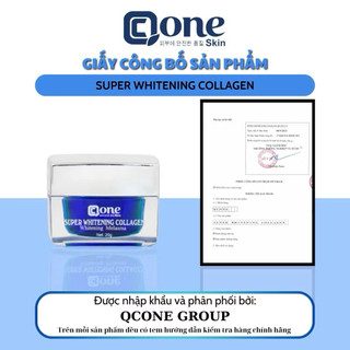 KEM DƯỠNG TRẮNG DA SUPER WHITENING COLLAGEN QCONE 20G