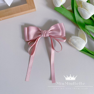 KẸP NƠ TO chất lụa hàn siêu đẹp