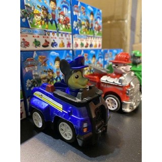 Đồ chơi biệt Đội 12 xe chó cứu hộ Paw Patrol chạy đà,đồ chơi xe cho bé A3