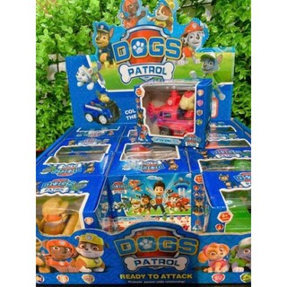 Đồ chơi biệt Đội 12 xe chó cứu hộ Paw Patrol chạy đà,đồ chơi xe cho bé A3
