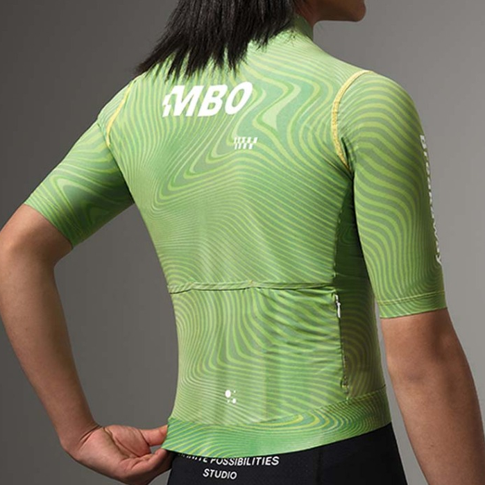 NSC505 - Áo Đạp Xe MBO Nam Lime Green