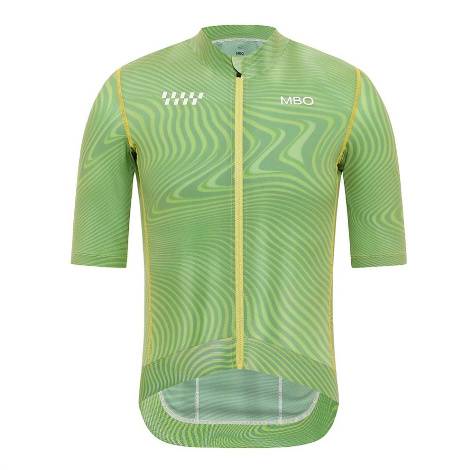 NSC505 - Áo Đạp Xe MBO Nam Lime Green