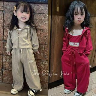S227-[tomnaukid] Set 3 chi tiết áo khoác + áo dây + quần cho bé gái size từ 8-30Kg