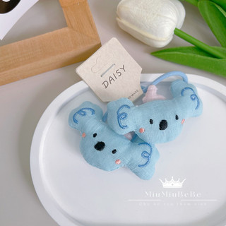 Set dây buộc tóc hình thú nhồi bông dễ thương cho bé