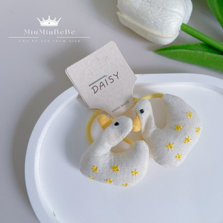 Set dây buộc tóc hình thú nhồi bông dễ thương cho bé