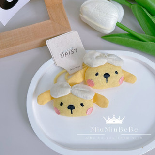 Set dây buộc tóc hình thú nhồi bông dễ thương cho bé