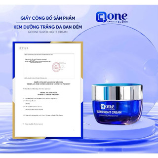 BỘ KEM DƯỠNG TRẮNG NÁM NGÀY & ĐÊM QCONE