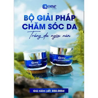 BỘ KEM DƯỠNG TRẮNG NÁM NGÀY & ĐÊM QCONE