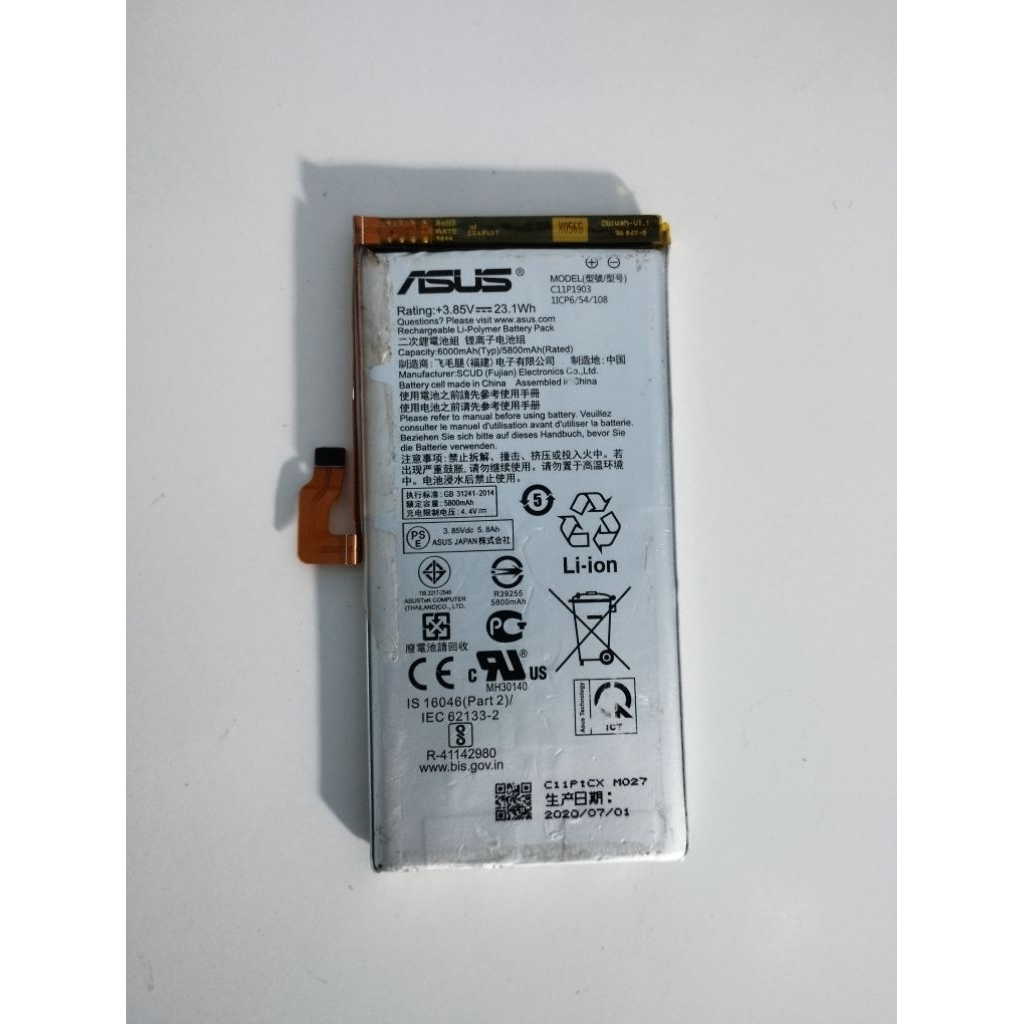 Pin zin bóc máy Asus ROG Phone 3 còn tốt | Shopee Việt Nam