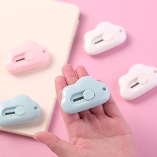 Combo 3 Dao rọc giấy mini hình đám mây siêu dễ thương