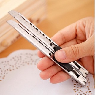 Combo 3 Dao rọc giấy chất liệu thép không gỉ - nhỏ gọn, tiện dụng