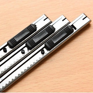 Combo 3 Dao rọc giấy chất liệu thép không gỉ - nhỏ gọn, tiện dụng