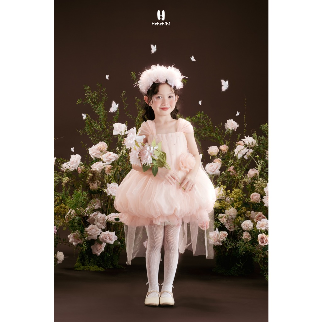 [ HEHEHIHI ] - Váy công chúa bé gái " Talia Dress " - V186