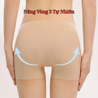Combo 2 Quần Lót Su Nữ Mặc Váy Chống Lộ Viền Co Dãn, Quần Đùi Tôn Dáng Mềm Thoáng King Shop V-6897