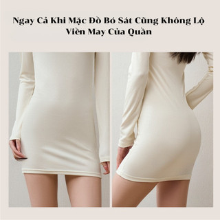 Quần Lót Su Nữ Mặc Váy Chống Lộ Viền Co Dãn Tốt, Quần Đùi Ôm Tôn Dáng Mềm Thoáng King Shop V-6897