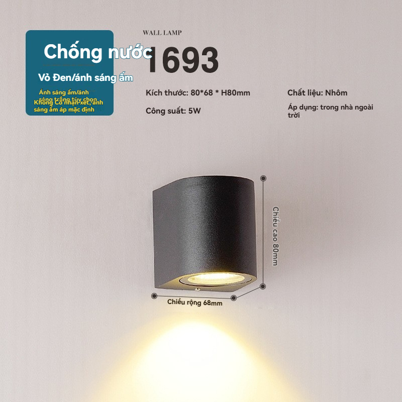 Hiện đại đơn giản ngoài trời không thấm nước dẫn tường ánh sáng khách sạn lối đi sáng tạo cầu thang hành lang phòng khác