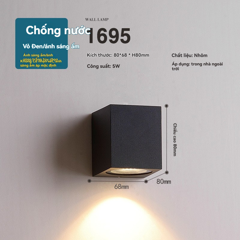 Hiện đại đơn giản ngoài trời không thấm nước dẫn tường ánh sáng khách sạn lối đi sáng tạo cầu thang hành lang phòng khác