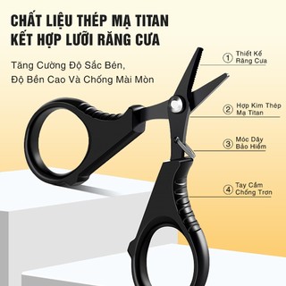 Kéo Cắt Thẻo Cắt Chì Cao Cấp Kéo Nhỏ Gọn Tiện Lợi Dùng Khi Đi Câu Cá Và Trong Cuộc Sống Hàng Ngày
