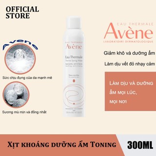 Xịt khoáng cấp ẩm làm dịu da Avène Thermal Spring Water giúp da mịn màng tươi mát 300ml