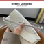 Gọng Kính Cận Dáng Oval Nam Nữ Braby Glasses Chất Liệu Kim Loại Mảnh Siêu Nhẹ Thiết Kế sang Trọng MK134