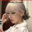 Gọng Kính Cận Dáng Oval Nam Nữ Braby Glasses Chất Liệu Kim Loại Mảnh Siêu Nhẹ Thiết Kế sang Trọng MK134