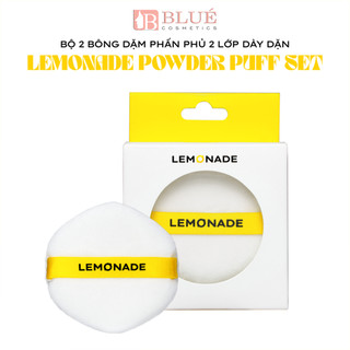 Bộ 2 bông phấn phủ chuyên nghiệp Lemonade Loose Powder Puff Set (2pcs)