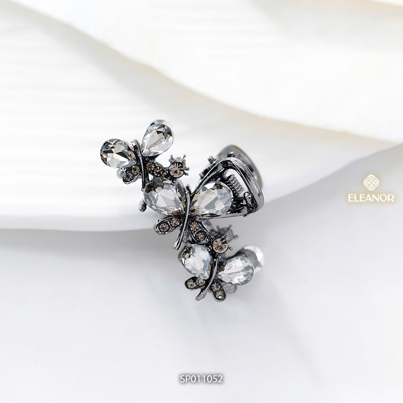 Kẹp tóc nữ càng cua Eleanor Accessories đính đá đa dạng kiểu dáng phụ kiện tóc kẹp tóc 11048