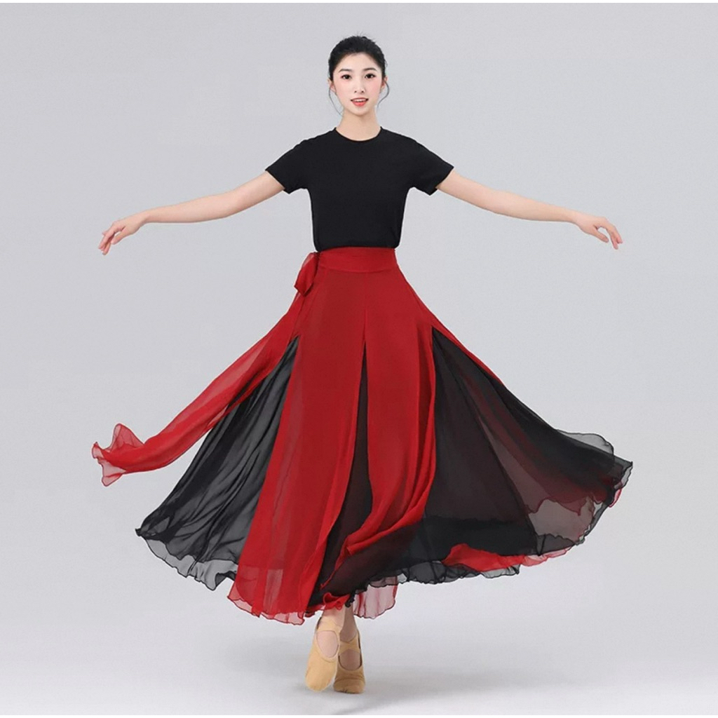 Chân váy múa cổ trang/Váy múa biểu diễn/ Trang phục biểu diễn