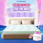 Nệm cao su non thế hệ mới Nệm Trung Nguyên, nệm cao su cao cấp ôm sát nâng đỡ cơ thể chống đau lưng — ảnh 1