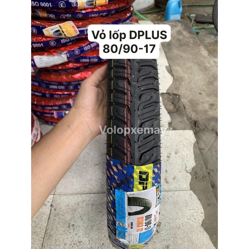 Vỏ lốp Dplus size 80/90-17 383 gắn cho các dòng xe số, côn tay. Vỏ ...