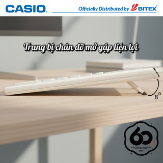 [MỚI RA MẮT] Máy Tính Cầm Tay Casio JT-200T (Hàng Bitex) - Nhựa Tái Chế, Chống Bám Vân Tay, Kiểu Dáng Comfy