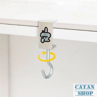 Móc Treo Đồ Kẹp Bàn Nhỏ Gọn Chất Liệu Thép Không Gỉ, Bền Đẹp, Dùng Cho Bàn Học Và Làm Việc-GD955-MocTreoKepBan