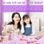 Siêu dễ thương DIY Sticker Keychain Trẻ em Kem Glue Set Đồ chơi