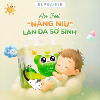 [ĐƯỢC CHỌN QUÀ] Combo 6 Bịch Tã/Bỉm ELPRAIRIE Mềm Mại Thoáng Mát, Siêu Thoáng, Mỏng Nhẹ Chống Hăm Cho Bé