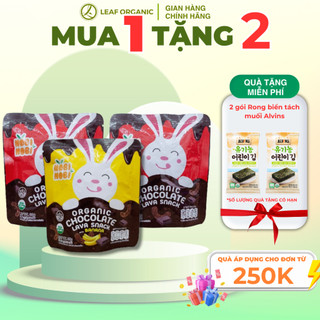 Bánh snack socola hữu cơ Nobi Nobi 20g cho bé từ 18 tháng