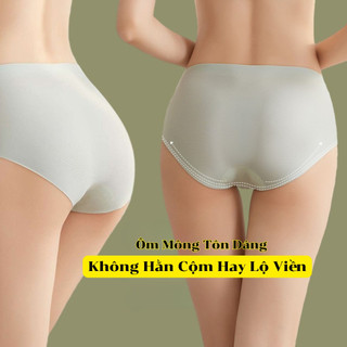 Quần Lót Su Nữ Tàng Hình Không Đường May Mềm Mát, Quần Chip Mỏng Nhẹ Thoáng Khí King Shop L-166