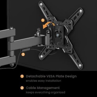 Giá Treo TiVi / Máy Tính Xoay Đa Năng LDA40-223 13 - 43 inch