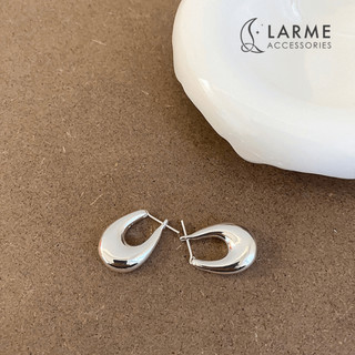 Khuyên tai nữ bông tai gài kiểu dáng sang trọng đơn giản phong cách minimalism larme accessories -KT0300