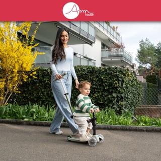 [Thuỵ Sĩ] Xe trượt scooter Micro Mini2grow 4in1 -  Trẻ 1 đến 6 - Đa tính năng - Bảo hành 2 năm