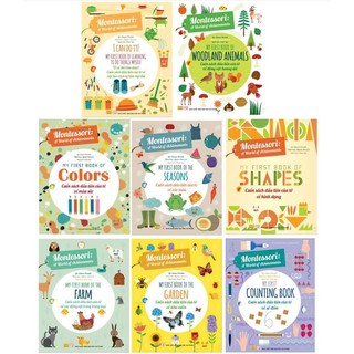 Sách - Bộ 8 cuốn Montessori A World of Achievements - Cuốn Sách Đầu Tiên Của Tớ (5 - 6 Tuổi)