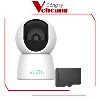 Camera IP kèm thẻ nhớ Uniarch Uho-S2E 2MP WiFi Xoay 360 Đàm Thoại 2 Chiều Hồng Ngoại Nhìn Xa 10M