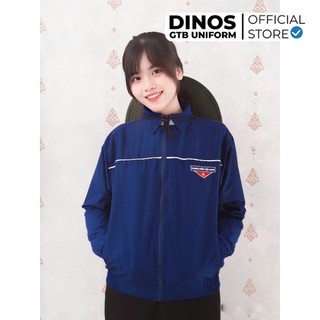 Áo Khoác Đoàn Thanh Niên Dinos Nam Nữ Thêu Logo Đẹp, 2 Lớp Dày Dặn, Màu Xanh