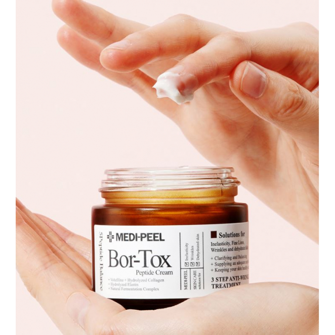 Combo Kem Dưỡng Chống Lão Hóa Và Serum Medipeel Nâng Cơ, Làm Mờ Nếp Nhăn, Duy Trì Làn Da Mềm Mại Da
