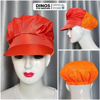 Nón Chống Tĩnh Điện Phòng Sạch Dinos Vải Phối Lưới Màu Xanh, Trắng Cho Nam Nữ Công Nhân