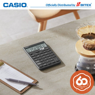 [MỚI RA MẮT] Máy Tính Cầm Tay Casio JT-200T (Hàng Bitex) - Nhựa Tái Chế, Chống Bám Vân Tay, Kiểu Dáng Comfy