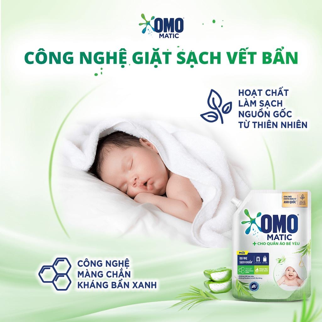 Nước Giặt OMO Matic Cho Quần Áo Bé - Túi 3.6KG vg9ke1_096